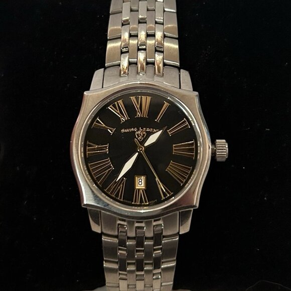 LADIES' SWISS LEGEND WATCH - SAPPHIRE CRYSTAL - QUARTZ - HEAVY #AM - Picture 1 of 3
